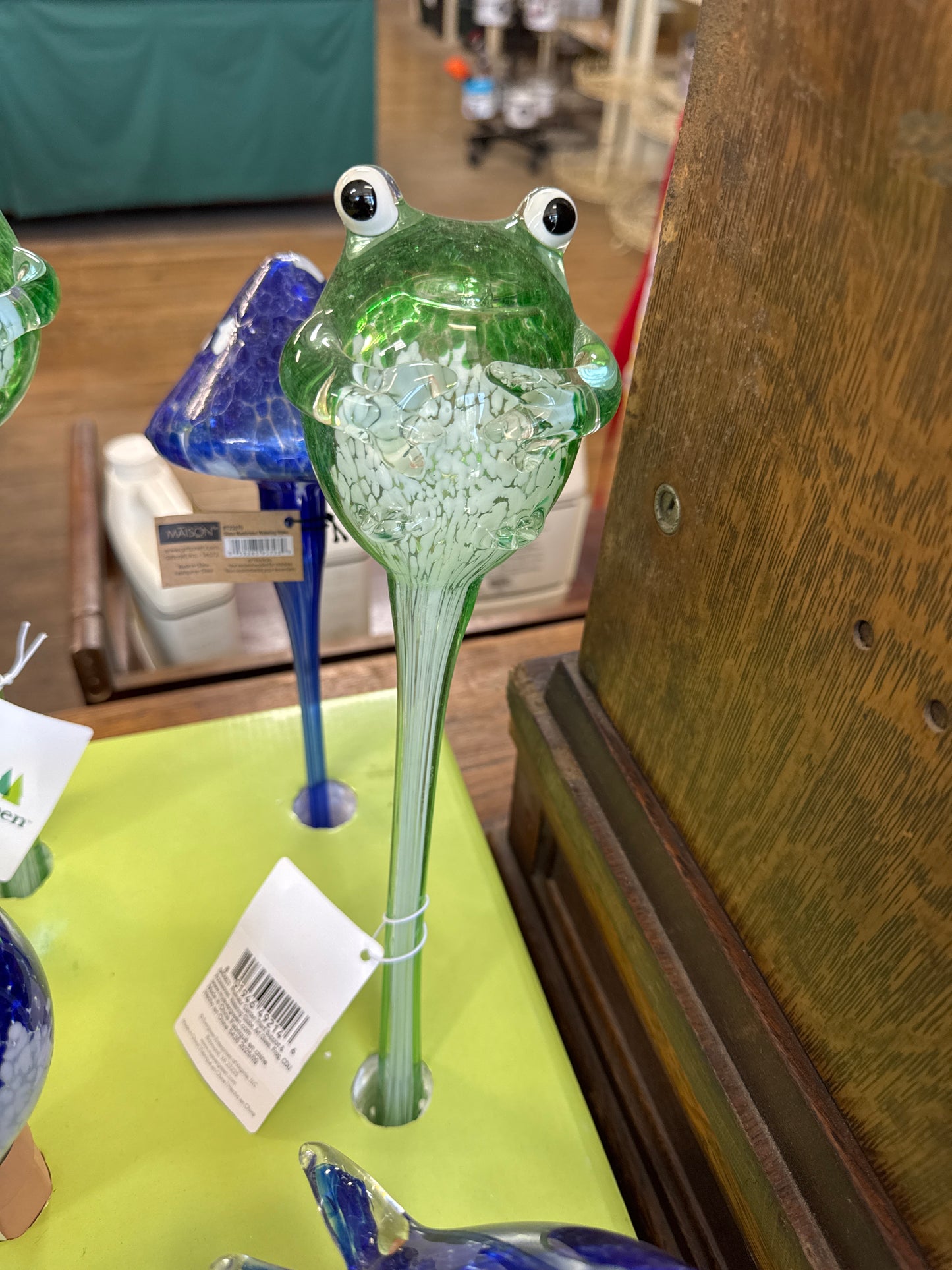 Evergreen Frog Watering Globe