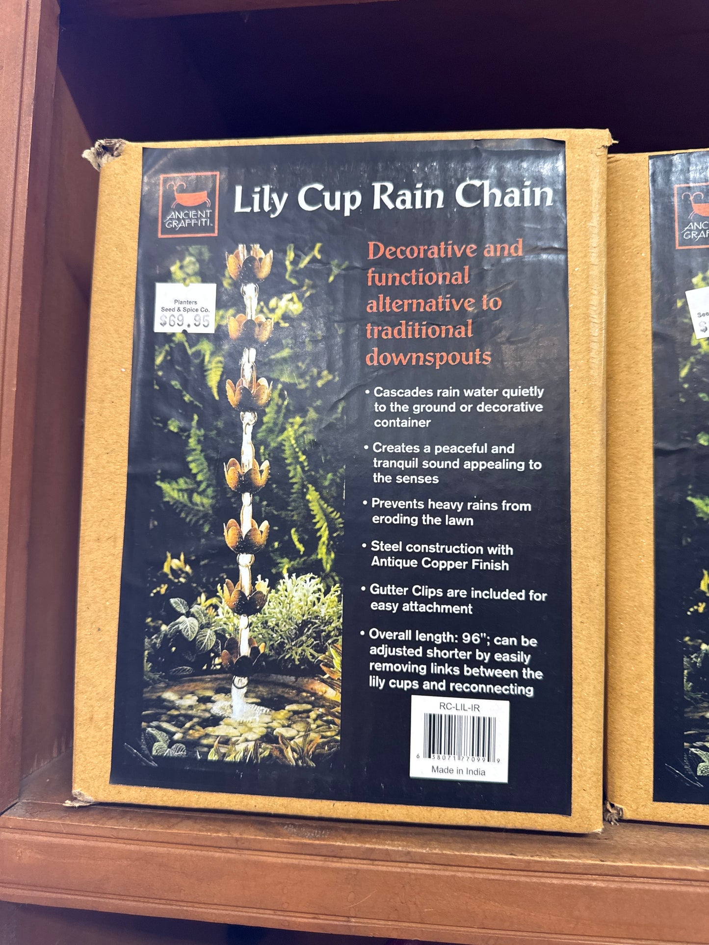 Lily Cup Rain Chain
