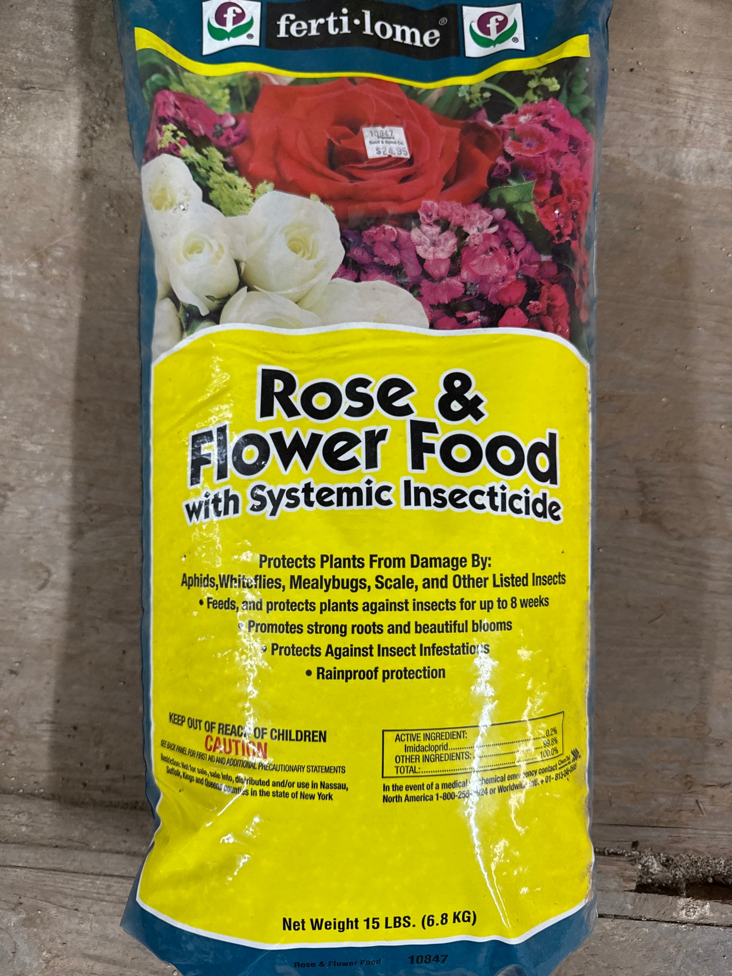Ferti-lome Rose and Flower Food with Systemic Insecticide
