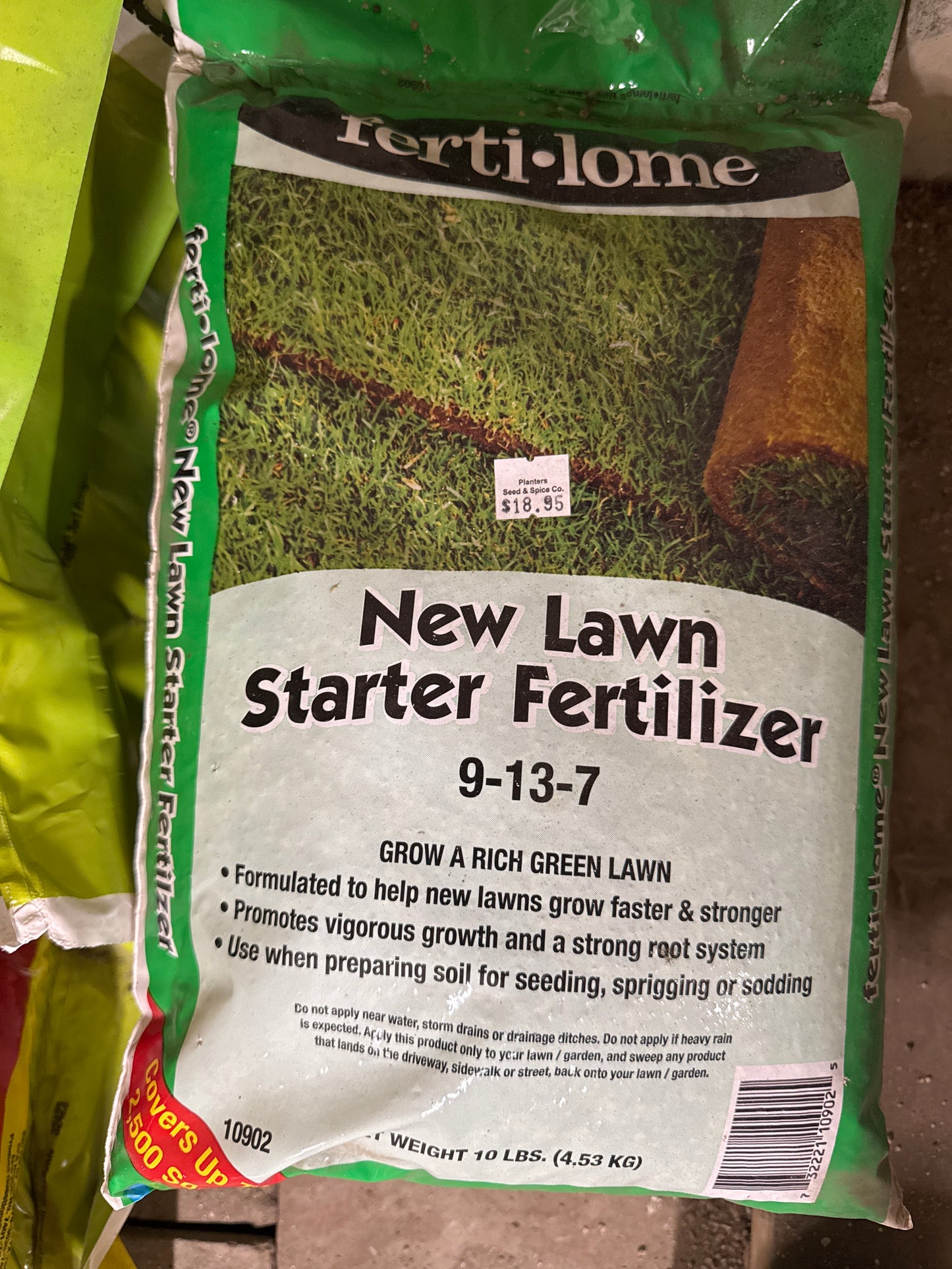 Ferti-lome New Lawn Starter 9-13-7