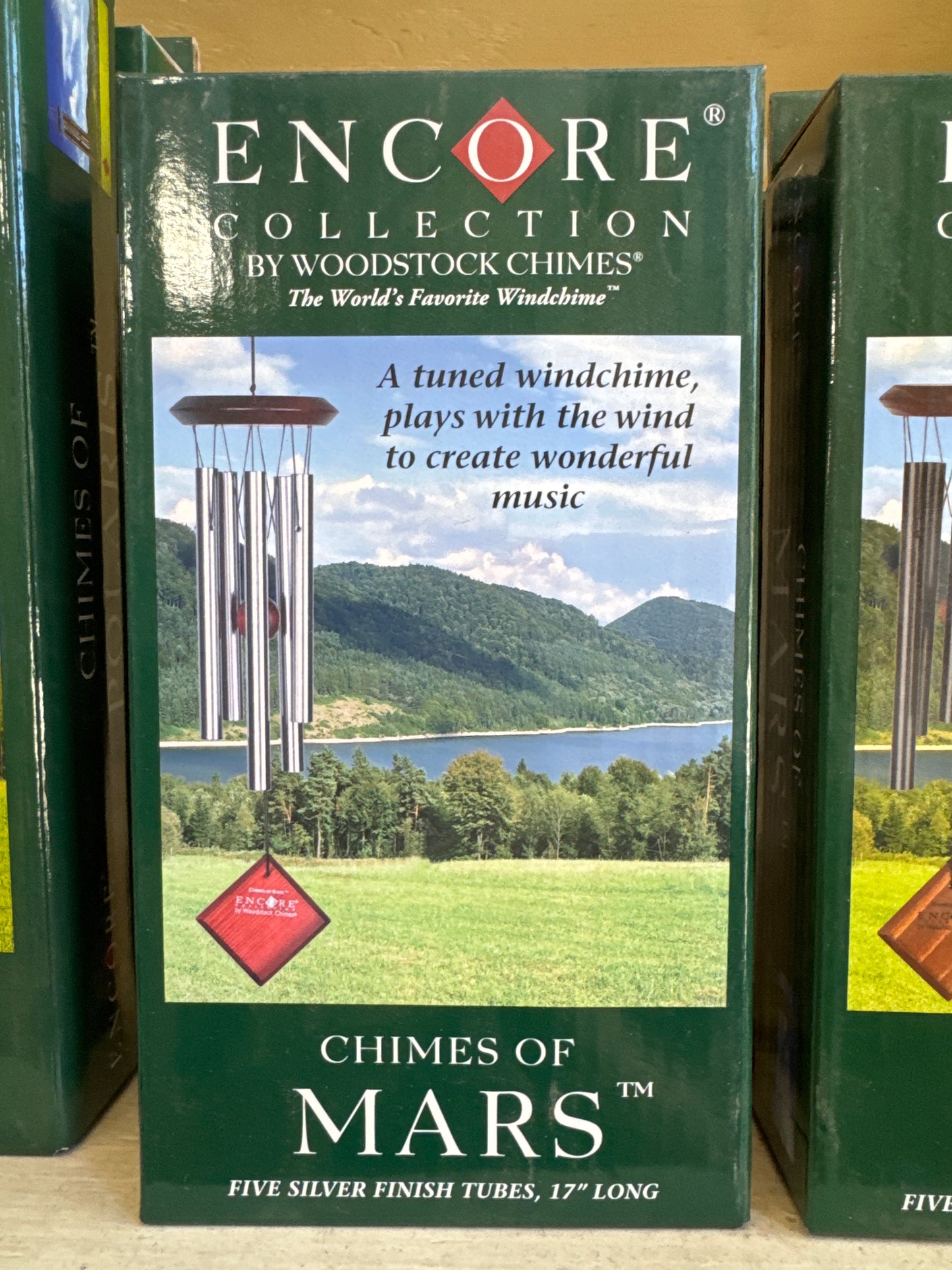 Mars Silver Wind Chime